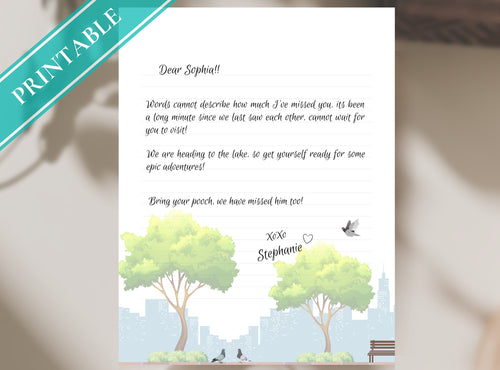 Central Park Pigeons Stationery