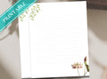 Japanese Lotus Stationery