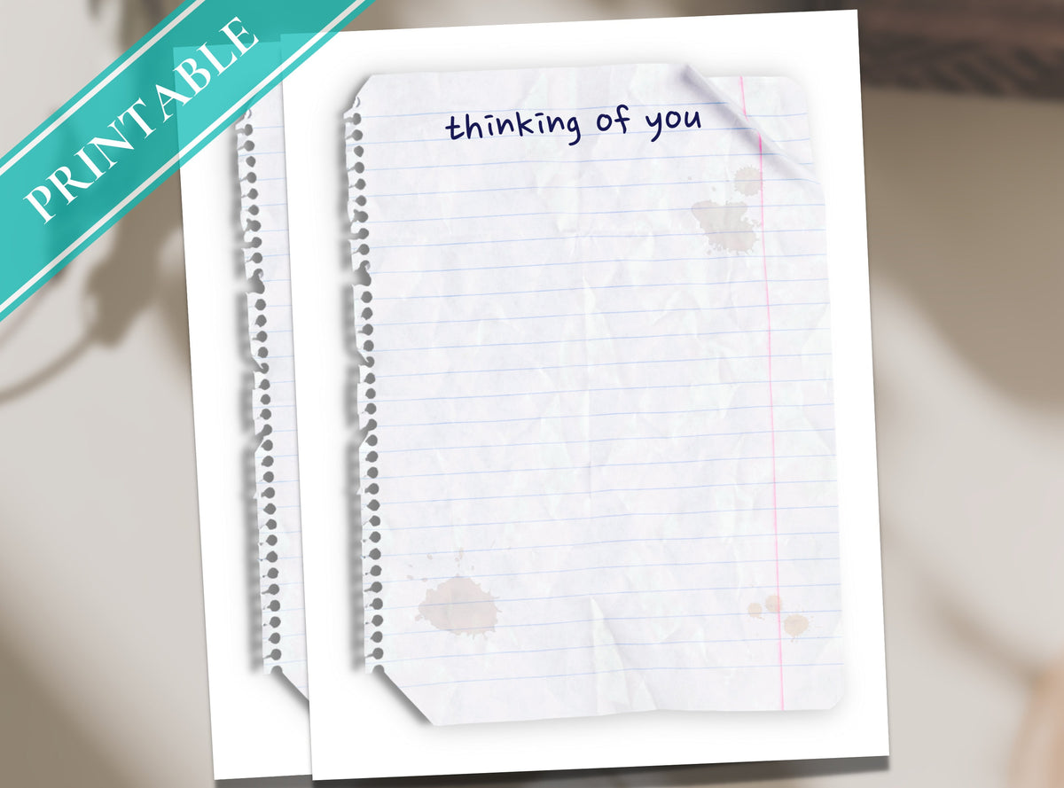 Thinking of You Stationery