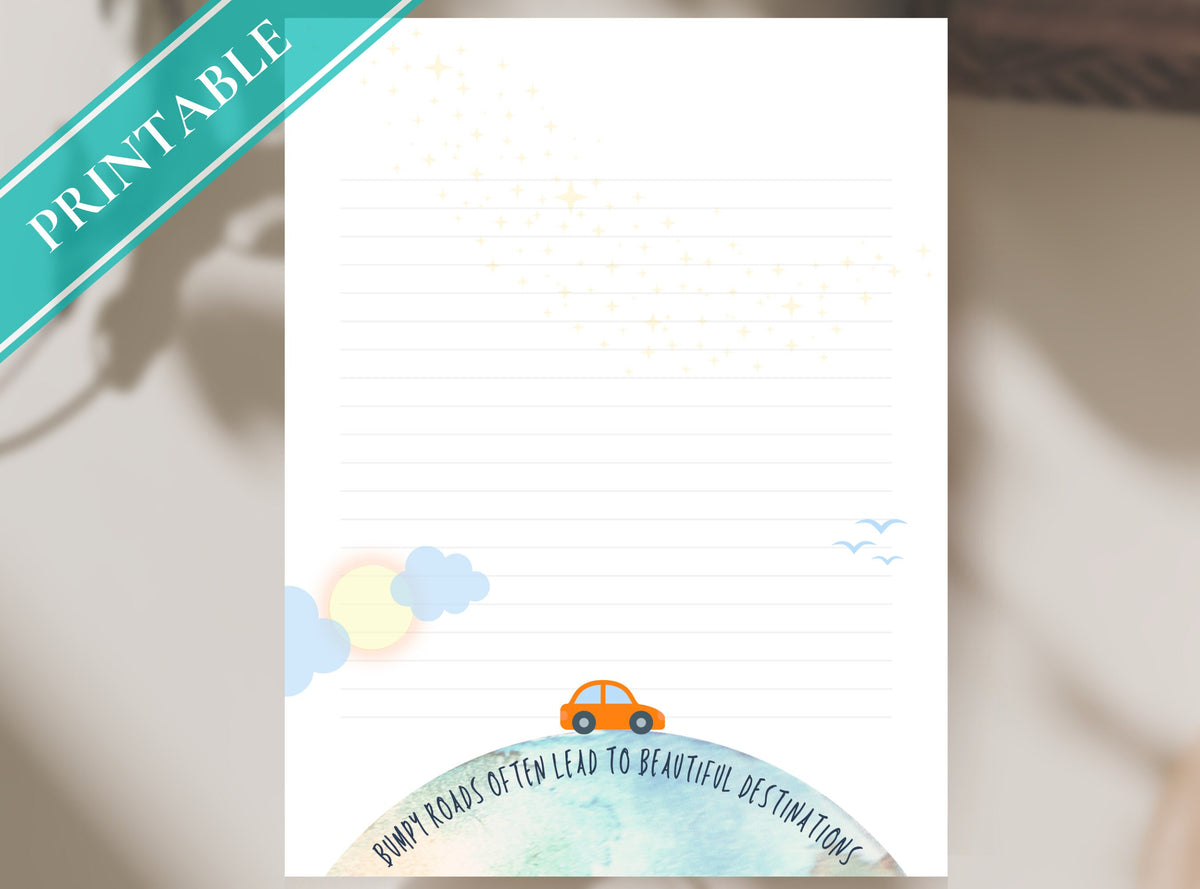 Travel Journal Stationery