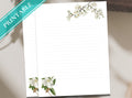 White Magnolia Stationery