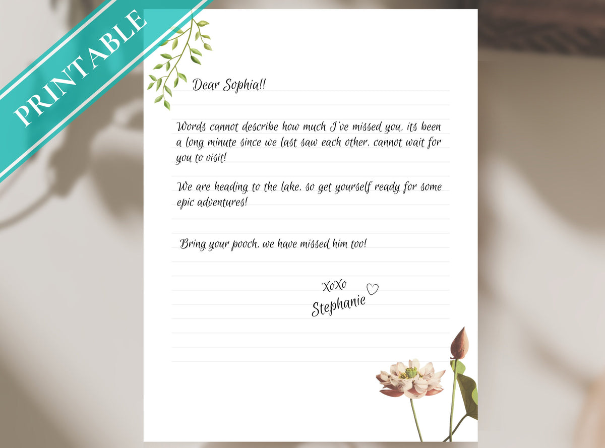 Japanese Lotus Stationery