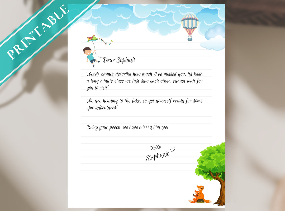 Flying Kite Stationery