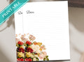 Vintage Florals Stationery