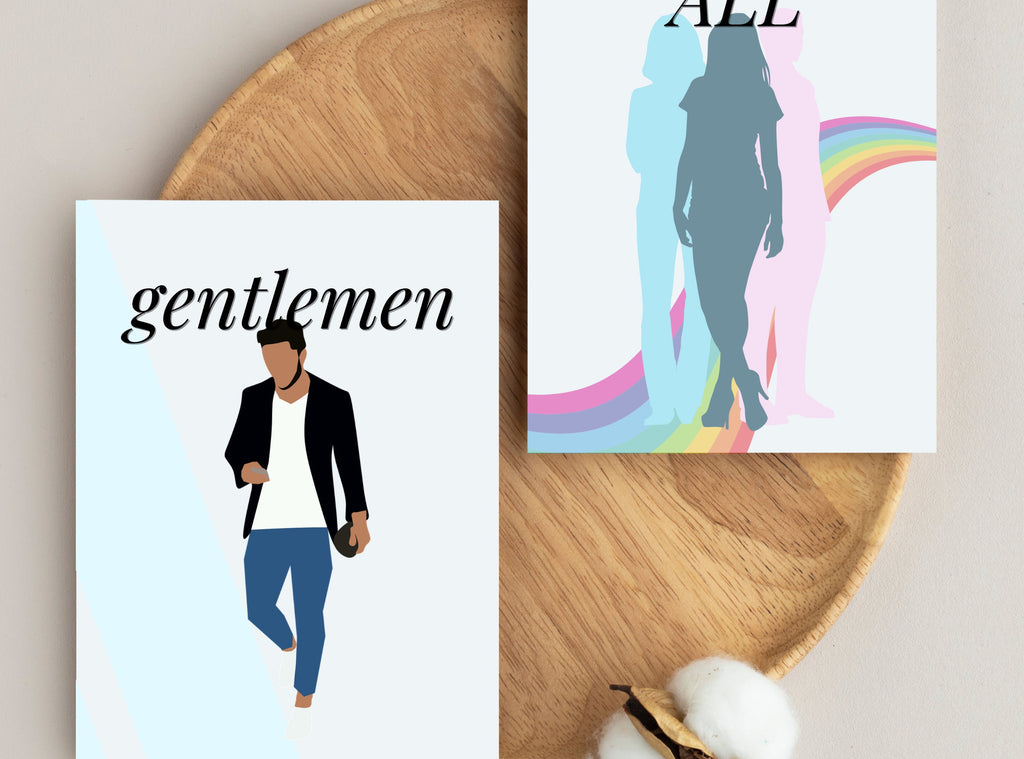 Modern Printable Bathroom Signs – 3 Designs