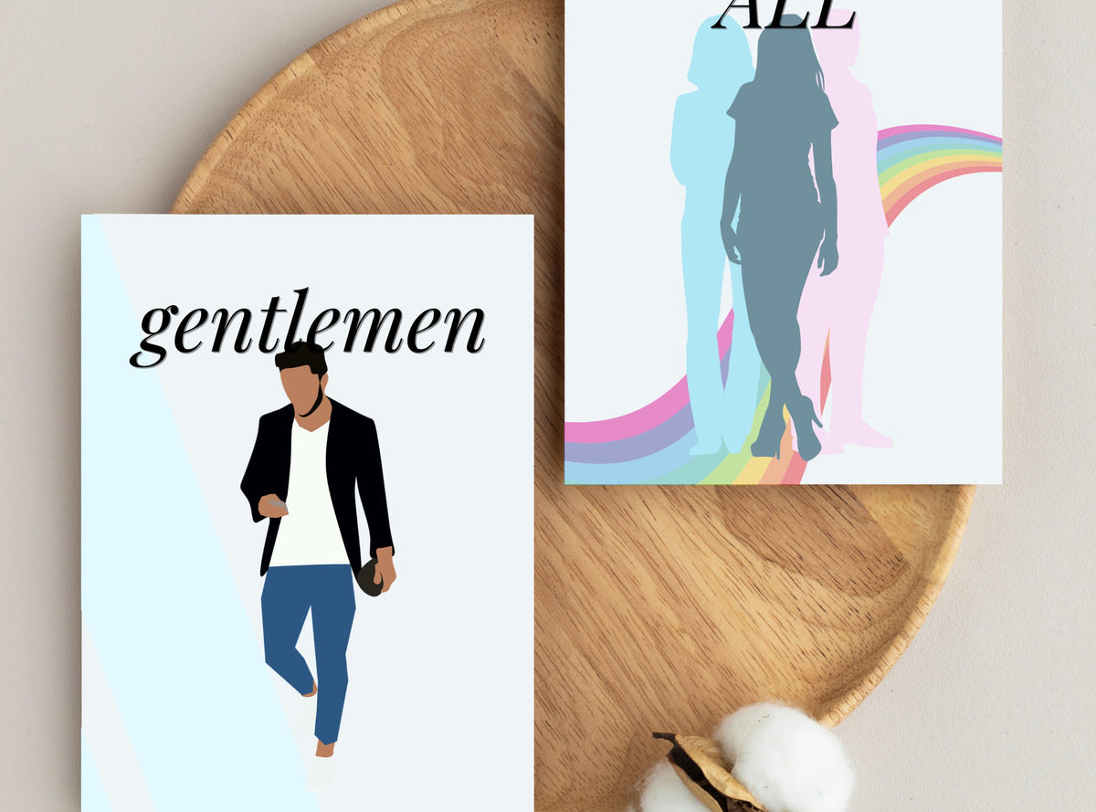 Modern Printable Bathroom Signs – 3 Designs
