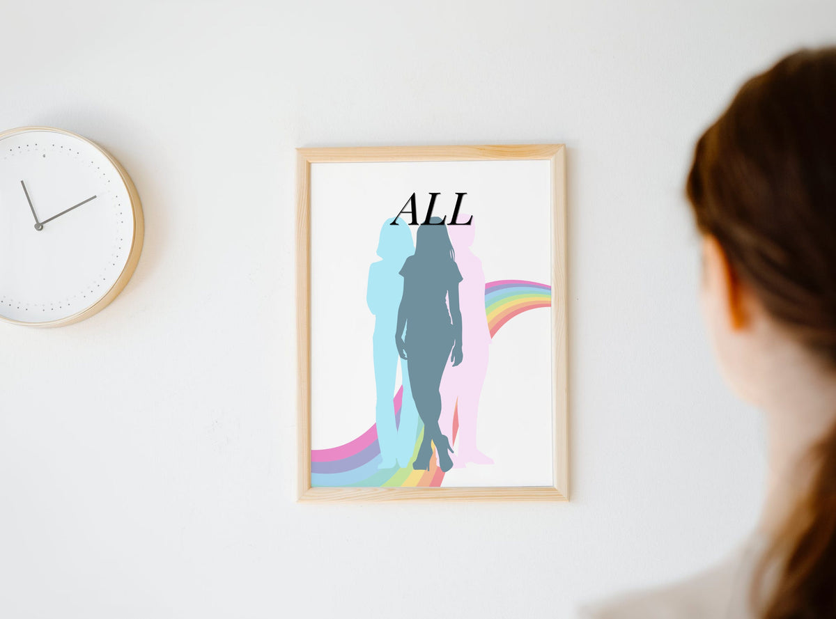 Modern Printable Bathroom Signs – 3 Designs