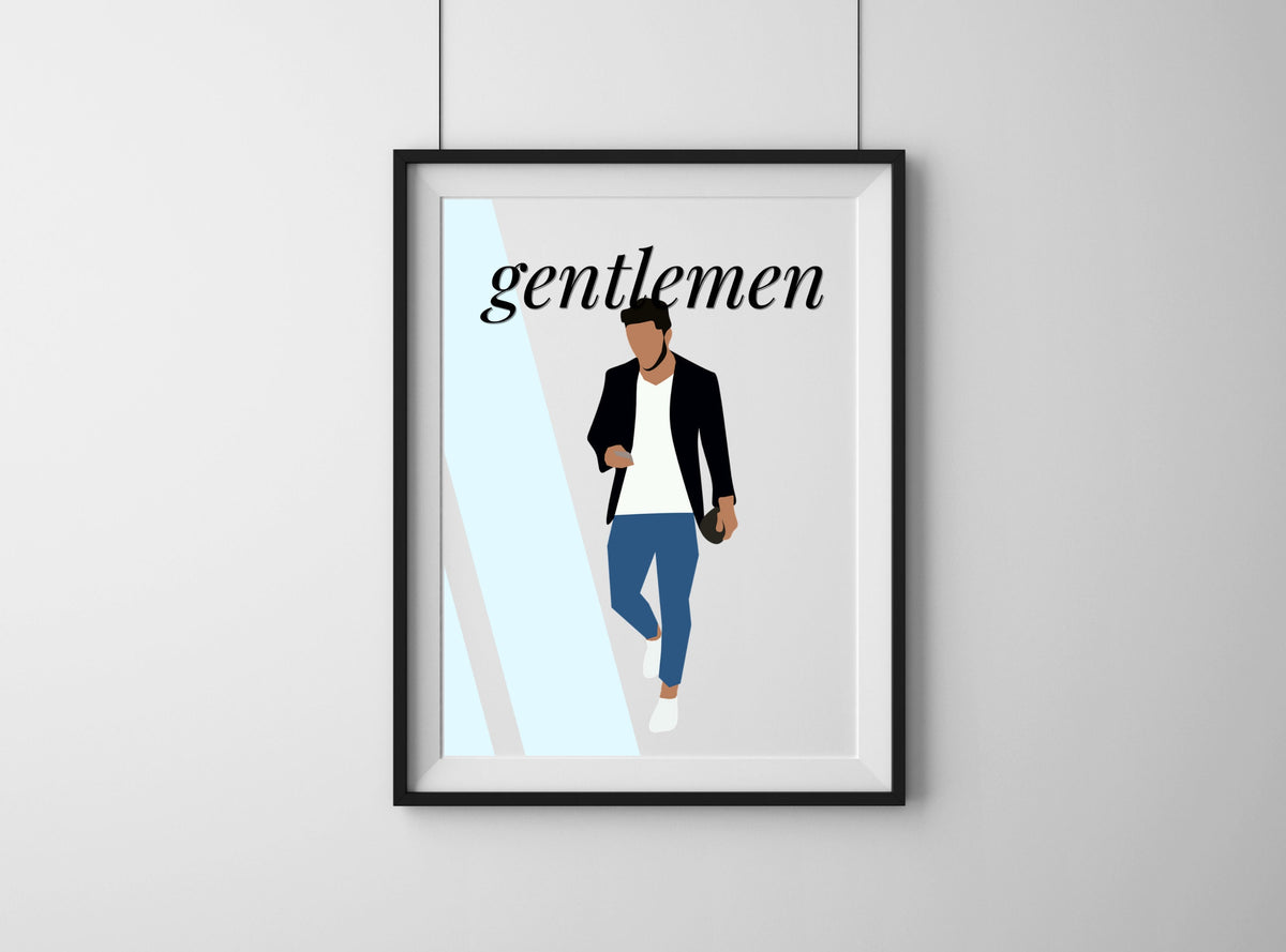 Modern Printable Bathroom Signs – 3 Designs
