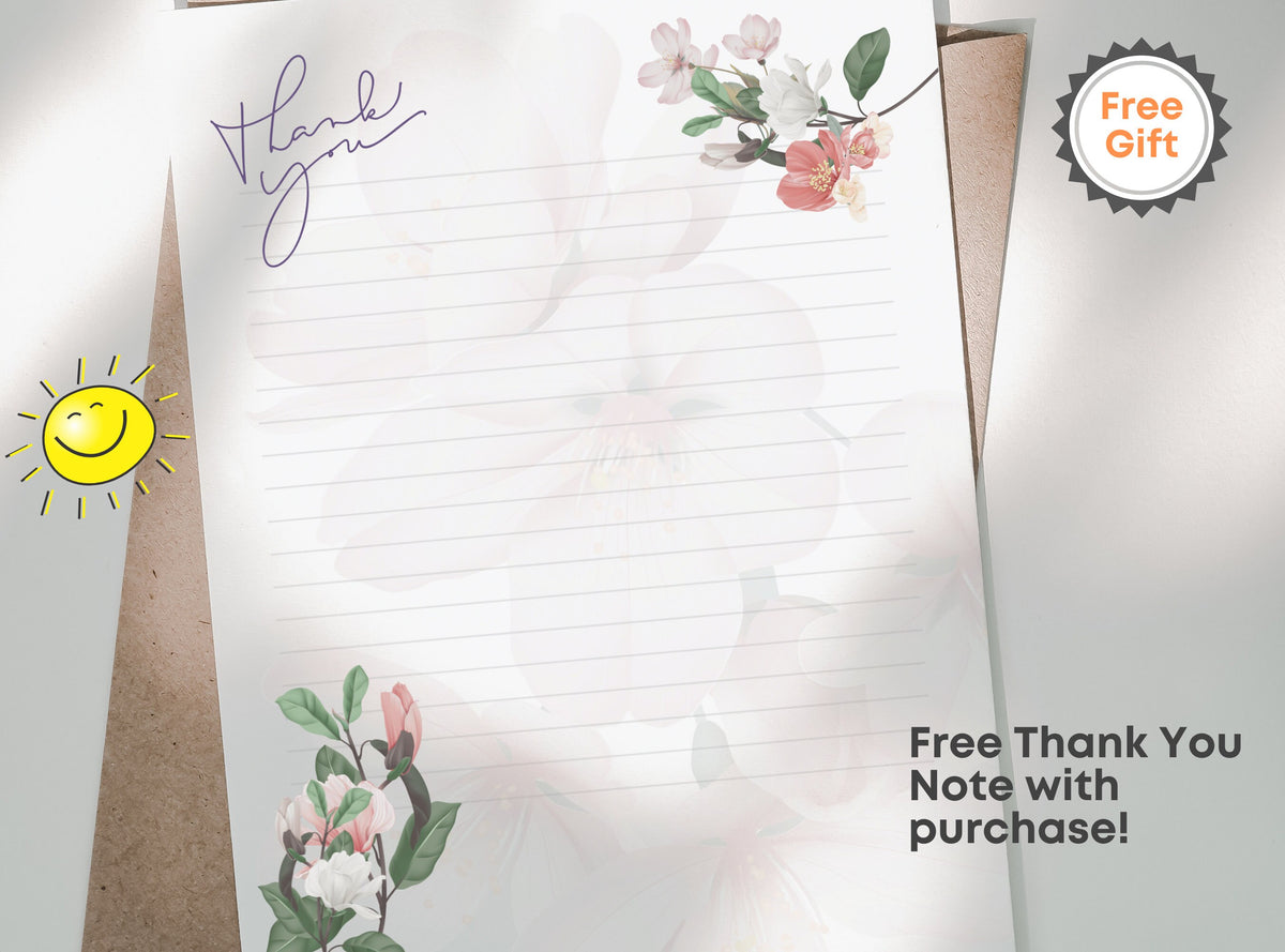Shamrock Clover Stationery
