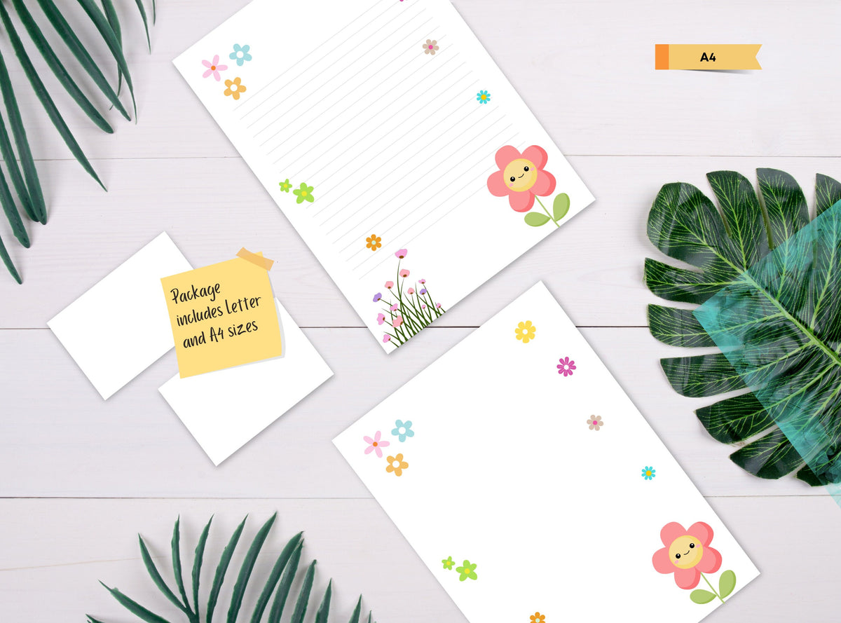 Happy Daisy Stationery