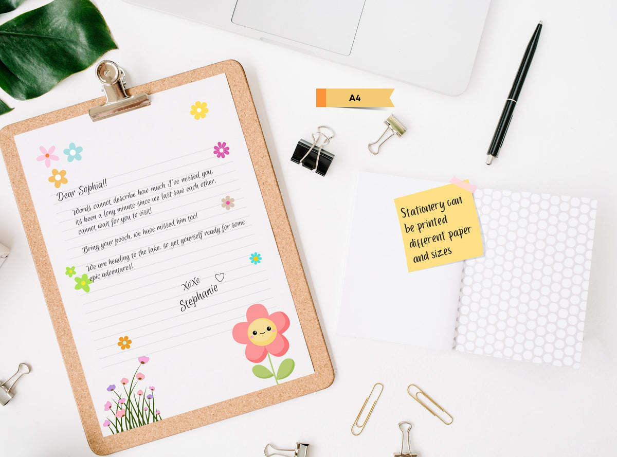 Happy Daisy Stationery
