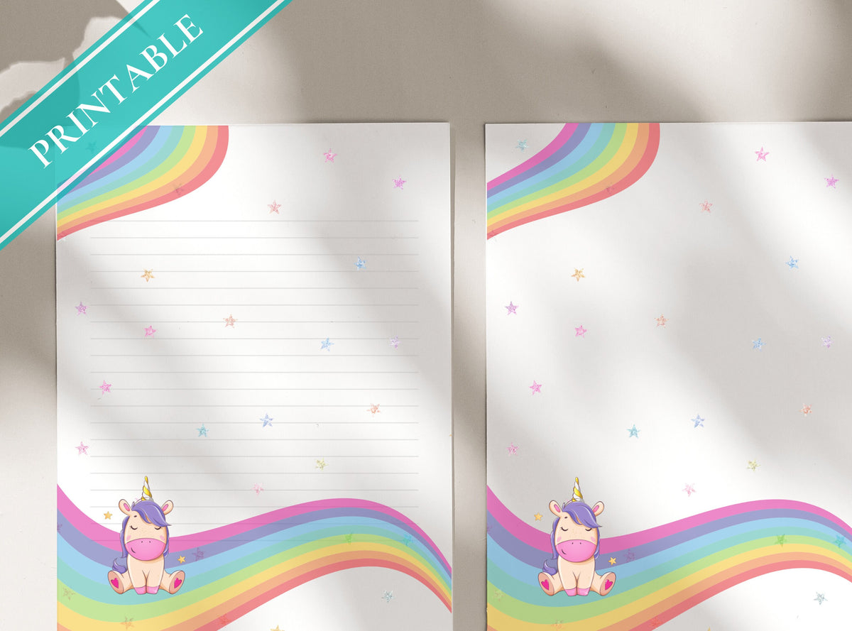 Happy Unicorn Stationery