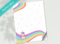Happy Unicorn Stationery