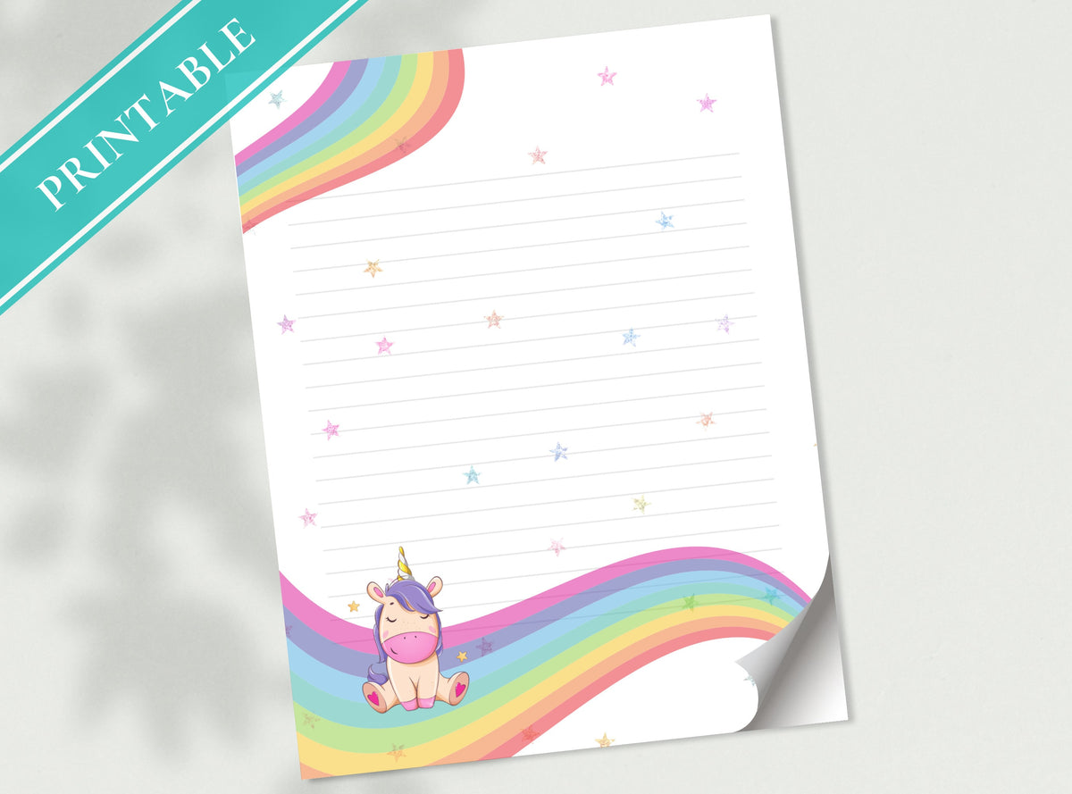 Happy Unicorn Stationery