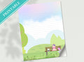 Unicorn Gump Stationery
