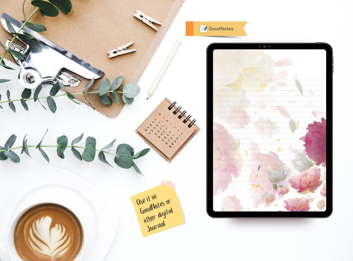 Peony Stationery