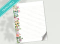 Vintage Flowers Stationery