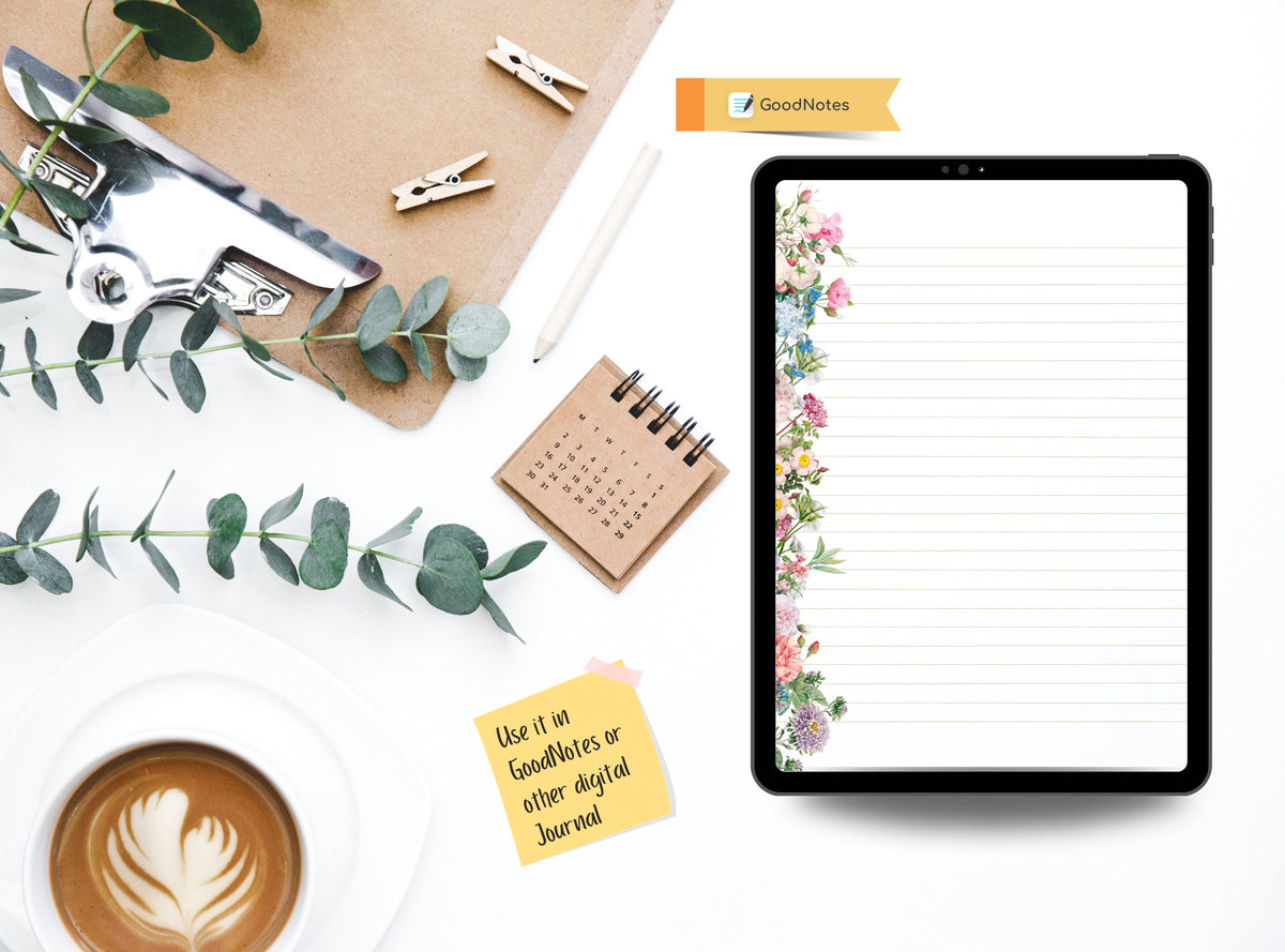 Vintage Flowers Stationery