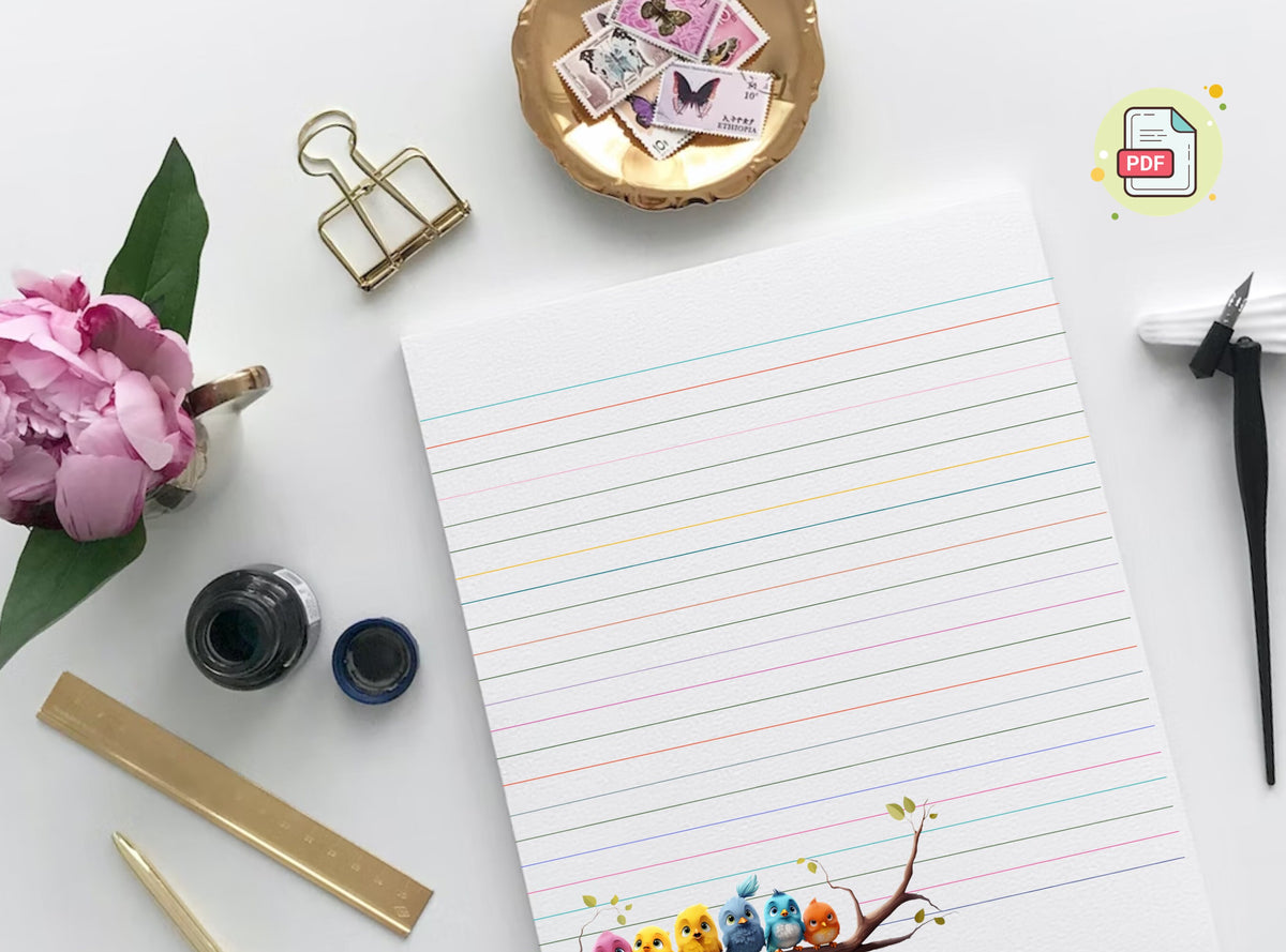 Happy Birdies Stationery
