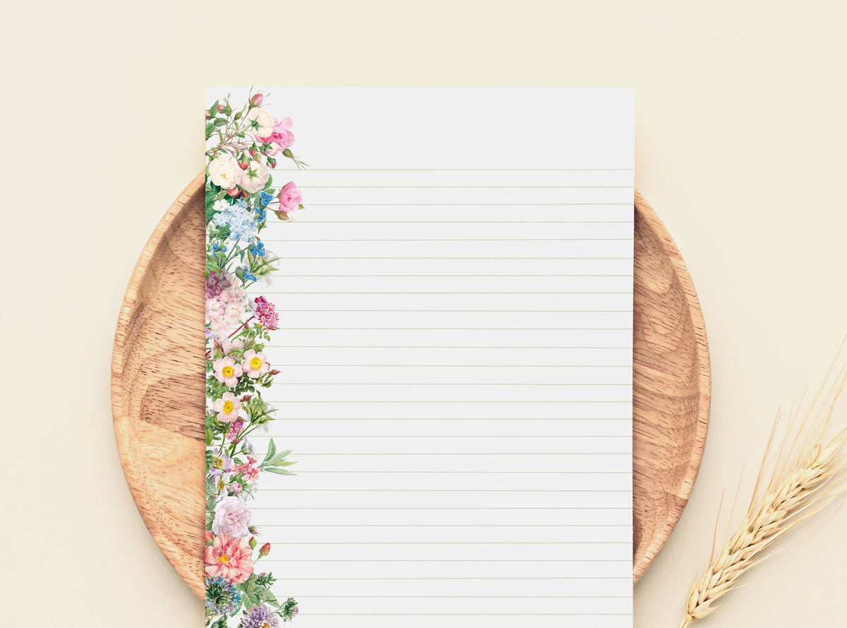 Vintage Flowers Stationery