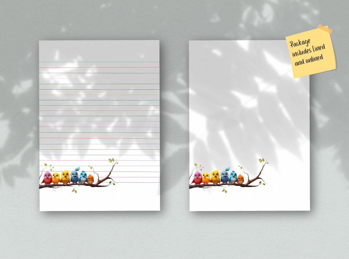 Happy Birdies Stationery