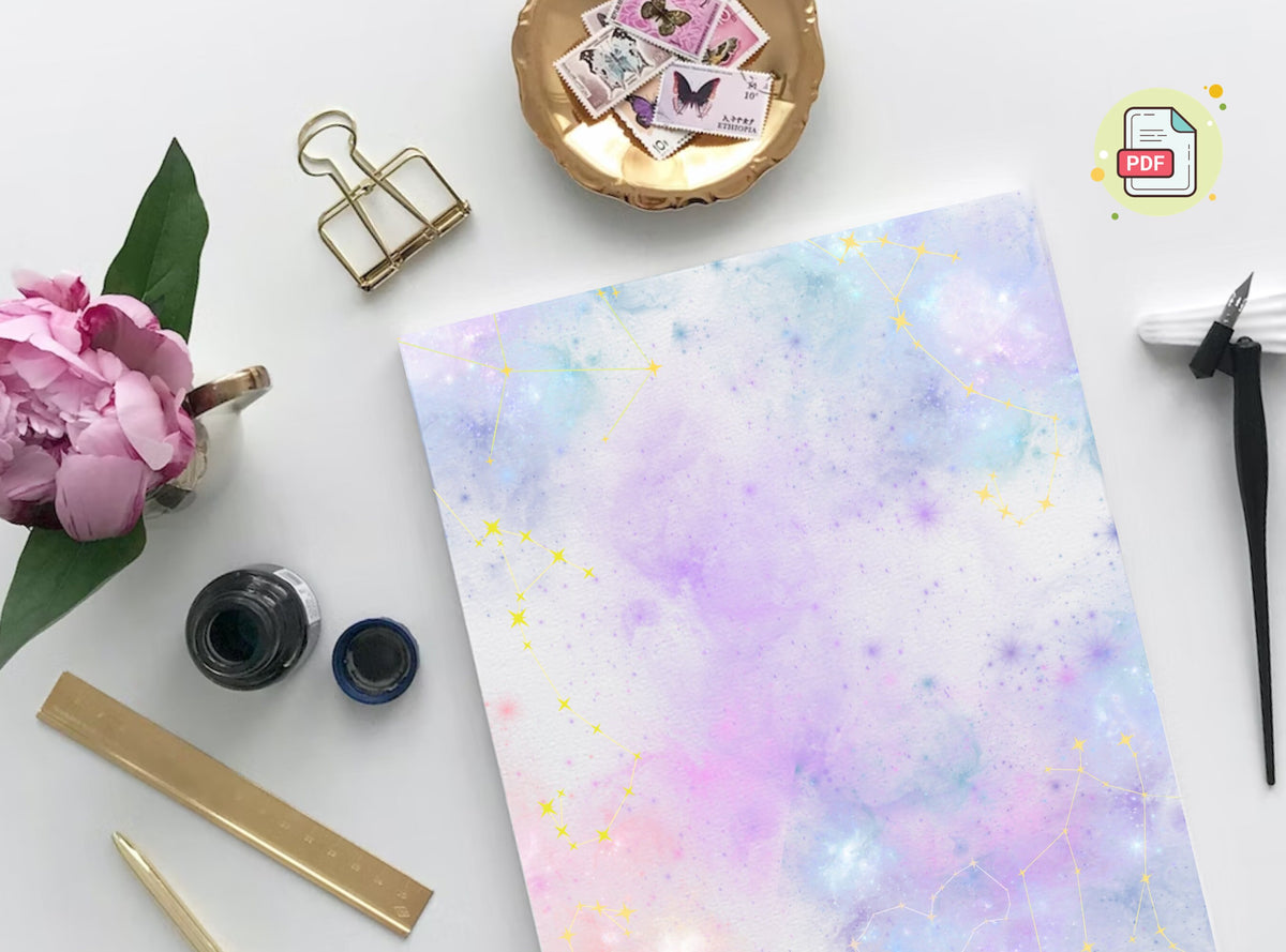 Purple Sky Stationery