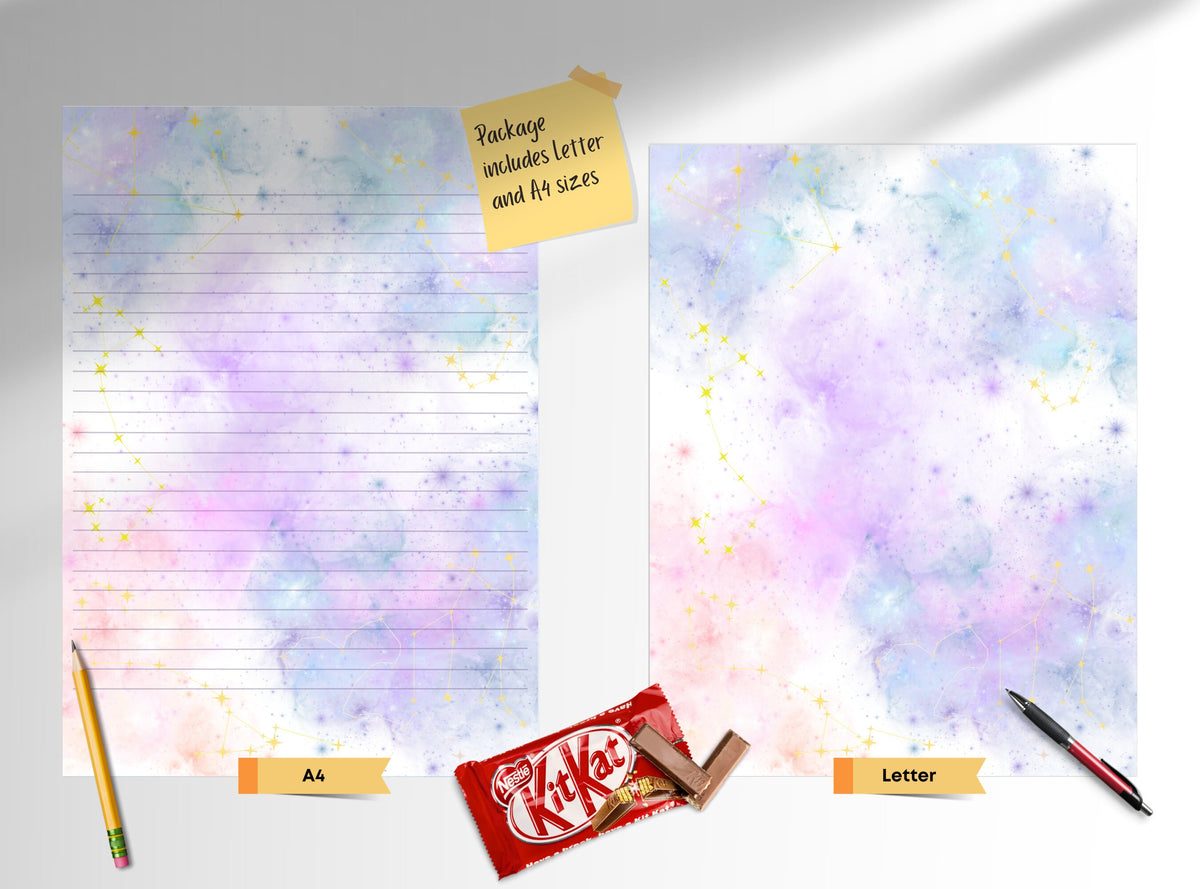 Purple Sky Stationery