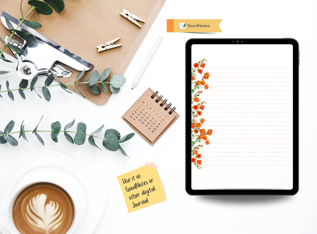 Poppies Stationery