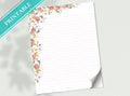 Noritake Floral Stationery