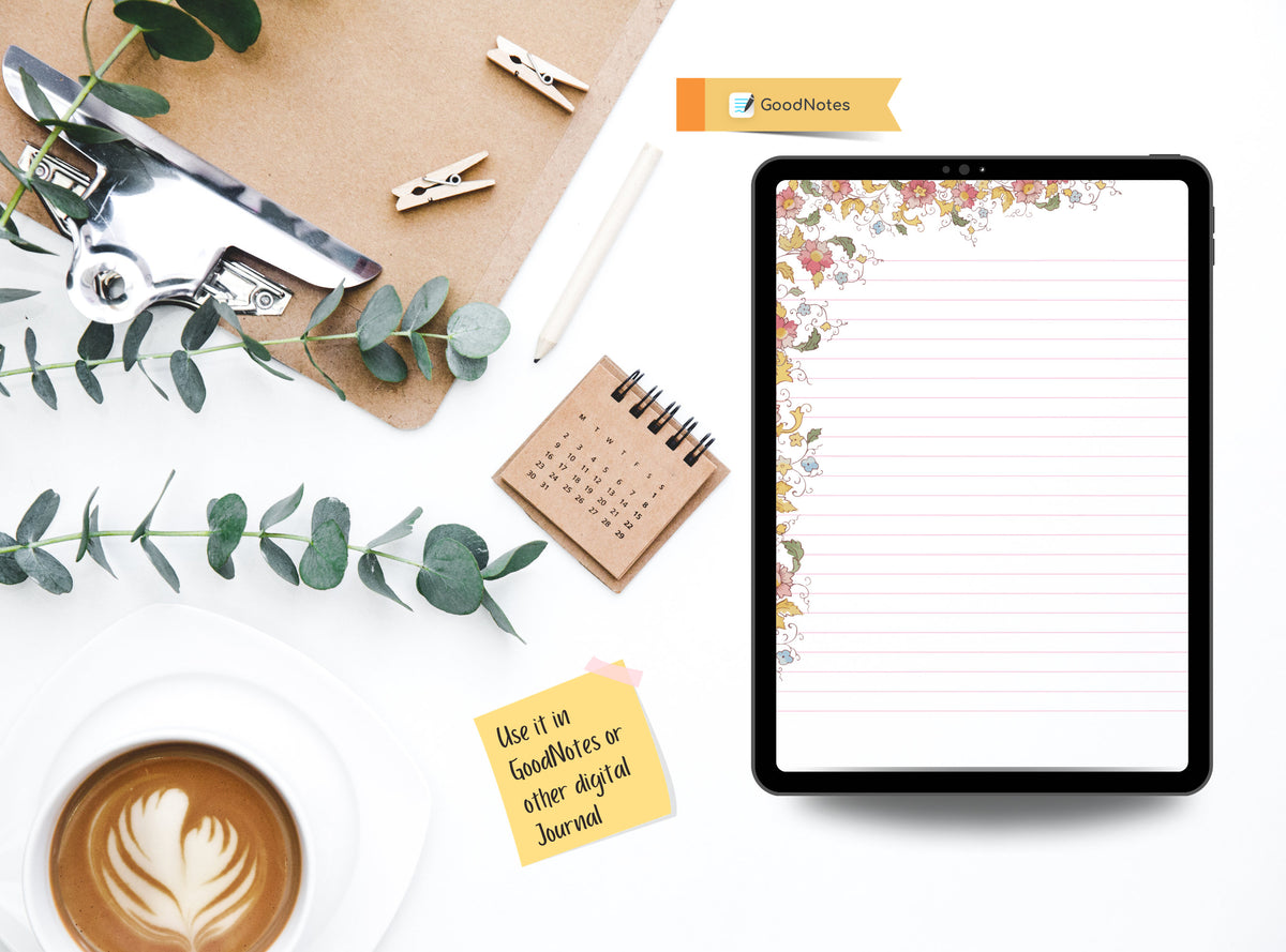 Noritake Floral Stationery